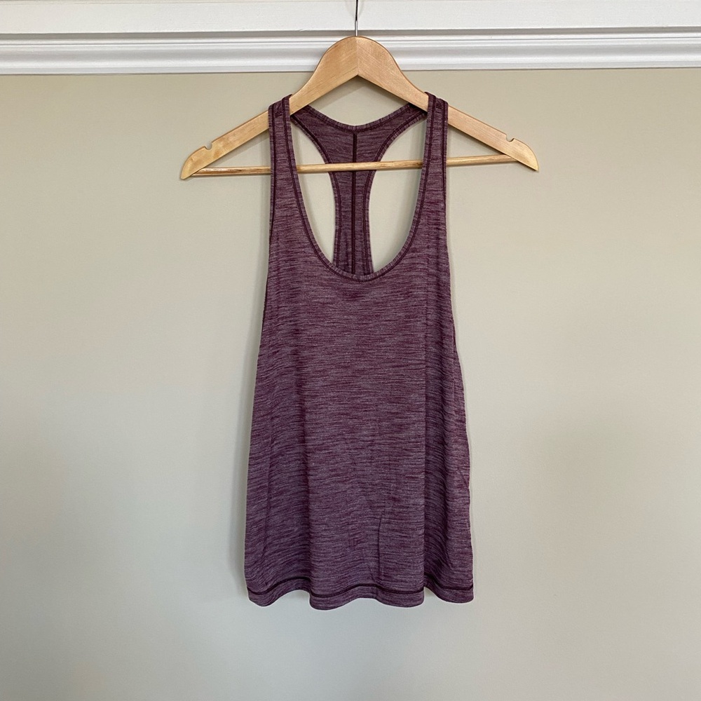 Lululemon Purple Racerback Tank Top